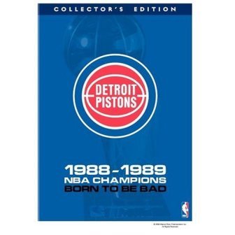 Buy NBA Detroit Pistons 1989 Champions: Born to Be Bad DVD by Waxworks, Inc.