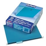 ESS 81614 - Esselte Colored 1/5 Cut Hanging Folders