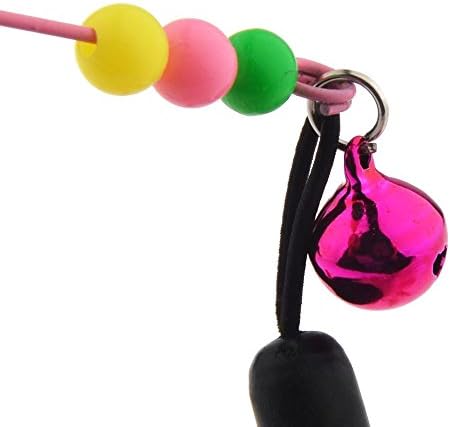 Mastone Cat Catcher Teaser Wand with Feather Cat Toy,cat Fishing Pole Toy