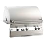 Fire Magic Aurora A660 Propane Gas Built In Grill With One Infrared Burner And Rotisserie