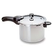 Presto 6 Quart Stainless Steel Pressure Cooker with Colander
