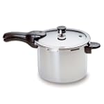 SAVE $5.99 - Presto 6 Quart Stainless Steel Pressure Cooker with Colander $64.00