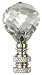 Swarovski Faceted Crystal Ball Lamp Shade Finial