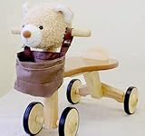 Jun-Collection（ジュンコレクション） 木製三輪車 アニマルバイク クマの画像