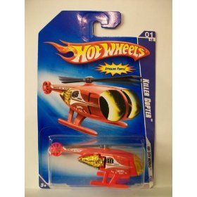 2009 Hot Wheels Killer Copter 107/190
