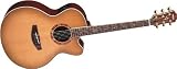 Yamaha CPX Series CPX15EII Jumbo Acoustic Electric Guitar (Sandburst)