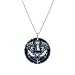 Necklace Circle Charm Lighthouse Crest Anchor