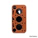ID AMERICA GASKET: Brushed Aluminum Case for iPhone 4- Bronze (AT&T/Verizon)
