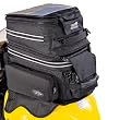 Cortech Tri Sports Tank Bags w/ Free B&F Heart Sticker Bundle - Magnetic - Black