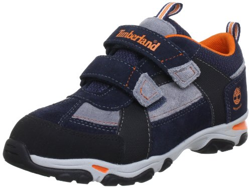 Timberland Trlforce Ek Wph&L, Chaussures basses garçon - Bleu (Navy With Grey&Orange), 35 EU (3 US)