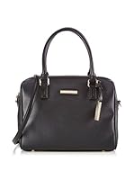 Tommy Hilfiger Bolso asa al hombro Baúl (Negro)