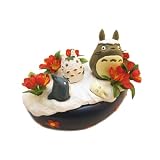 となりのトトロ　花うつわ「ととろの冬 寒椿」