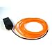 Fortune Products ELFW-5-2O Electroluminescent Flash Wire, 5mm Diameter x 2 yd Length, Orange