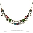 Ayala Bar Necklace - Fall 2012 Collection, Spanish Red Color Group - 0325 ANK ONK
