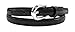 Belle Donne Thin Belts For Women with Silver Buckle for Dress n Jeans, Skinny Belt Womens Trendy Cinturones Para Mujer
