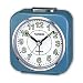 Casio TQ143-2 Alarm Clock with Light and Snooze Blue