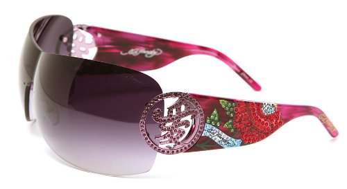 Ed Hardy EHS 024 Beyonce 2 Sunglasses Amethyst