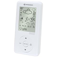 BRESSER Wetterstation 4cast PE 70-01000 - Funkwetterstation mit 4-Tages-Wettervorhersage (METEOTIME-System)