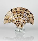 Beautiful Handblown Art Glass Shell Sculpture X1320