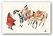 Leaving Winter's Camp by Carol Grigg 36"x24" Art Print Poster