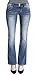 Angels Jeans Juniors Size Embroidered Back Pocket Bootcut Jeans