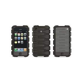 Speck Products Tough Skin Case for iPhone 3G, 3G S (Black)