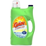 Gain Ultra Liquid Detergent With Baking Soda, Fresh Water Sparkle Scent, 78-Loads, Bottle (Pack of 2)