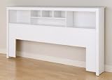 Retail Furnitures item: Prepac Monterey White King Storage Headboard