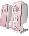 Trust SoundForce Portable USB Powered Stereo Speaker Set 16957 (Pink)
