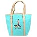 Blue Bead Girl Tote Craft Beading Jewelry Travel Bag