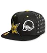Metal Mulisha ROCKSTAR TEAM HAT New Era Flex Fit Hat - Black