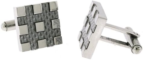 Stainless Steel Hashtag Cuff Links