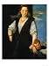 Portrait of a Woman with a Child and a Dog, Around 1546-1548 Art Styles Giclee Poster Print by Paolo Veronese, 12x16