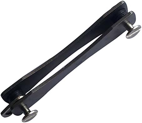 Key Holder Extended Keycase Key Organizer Practical Multi Tool Keychain Made Of Durable Premium Aluminum (Black)