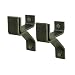 Enclume WB-4-HS 4-Inch Wall Bracket, Hammered Steel