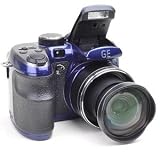 GE X500 16MP 15x Optical/6x Digital Zoom HD Camera (Midnight Blue)