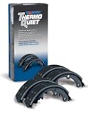 Wagner ThermoQuiet PAB779 Brake Shoe Set, Rear