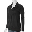 Belle du Jour Junior Cowl Neck Banded Bottom Tunic