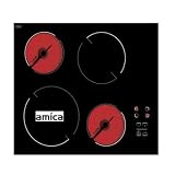 AMICA 60CM 4 Zone FRAMELESS CERAMIC HOB Touch Control