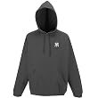 New York Yankees MLB "Goalie" Pullover Hooded Sweatshirt (Black)