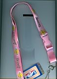Los Angeles Lakers NBA Pink Lanyard Key Chain