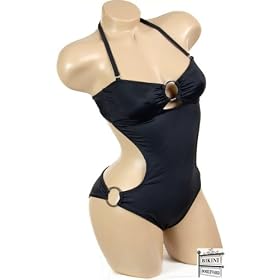 Sexy Trendy Cute Summer Black Monokini Swimsuit Bathing Suit Swimwear