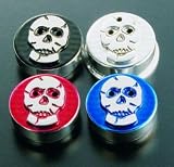 AMI Billet Aluminum Interior Dash Knobs Interior Dash KnobsSkull Black