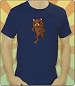 Internet Meme T-Shirt: Pedobear / Pedo B&auml;r (Dunkelblau) Gr&ouml;&szlig;e M