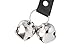 Mighty Paw Dog Doorbells - Soft Leather with Durable Jingle Bells - Ideal for Potty Training - for Pets to Ring to Go Outside - Dog Potty and Puppy Potty Training - (Black)