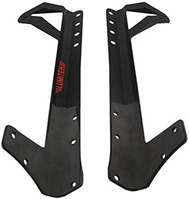 Britech Jeep Mounting Brackets 2007-2014 Jeep Wrangler Jk 51.5" LED Work Light Bar Kits Steel Metal Upper