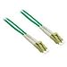 Cables to Go - Patch cable - LC multi-mode (M) - LC multi-mode (M) - 16.4 ft - fiber optic - 62.5 / 125 micron - green