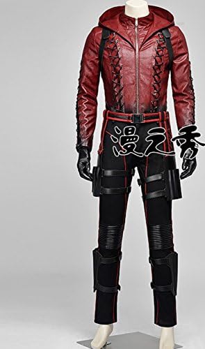 Mocoz Green Arrow Season 3 Roy Harper Arsenal Red Arrow Cosplay Costume