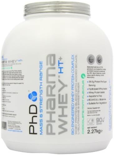 PhD Nutrition Pharma Whey HT+ 2.2kg Chocolate Mint by CLFDI