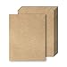BEST PAPER GREETINGS 48-Pack Kraft Paper Sheets for Wedding, Brown Cardstock for Party Invitations, Announcements, Drawing, DIY Projects, Arts and Crafts - Letter Size 120gsm (8.5 x 11 Inches)